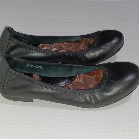 Born Black Ballet Slipper Shoes Size 6.5 - Picture 5 of 14